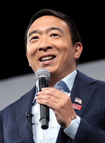A photo of Andrew Yang