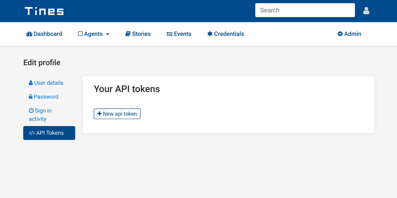 API Tokens
