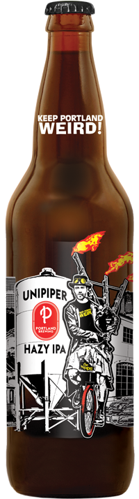 Unipiper Hazy IPA bottle