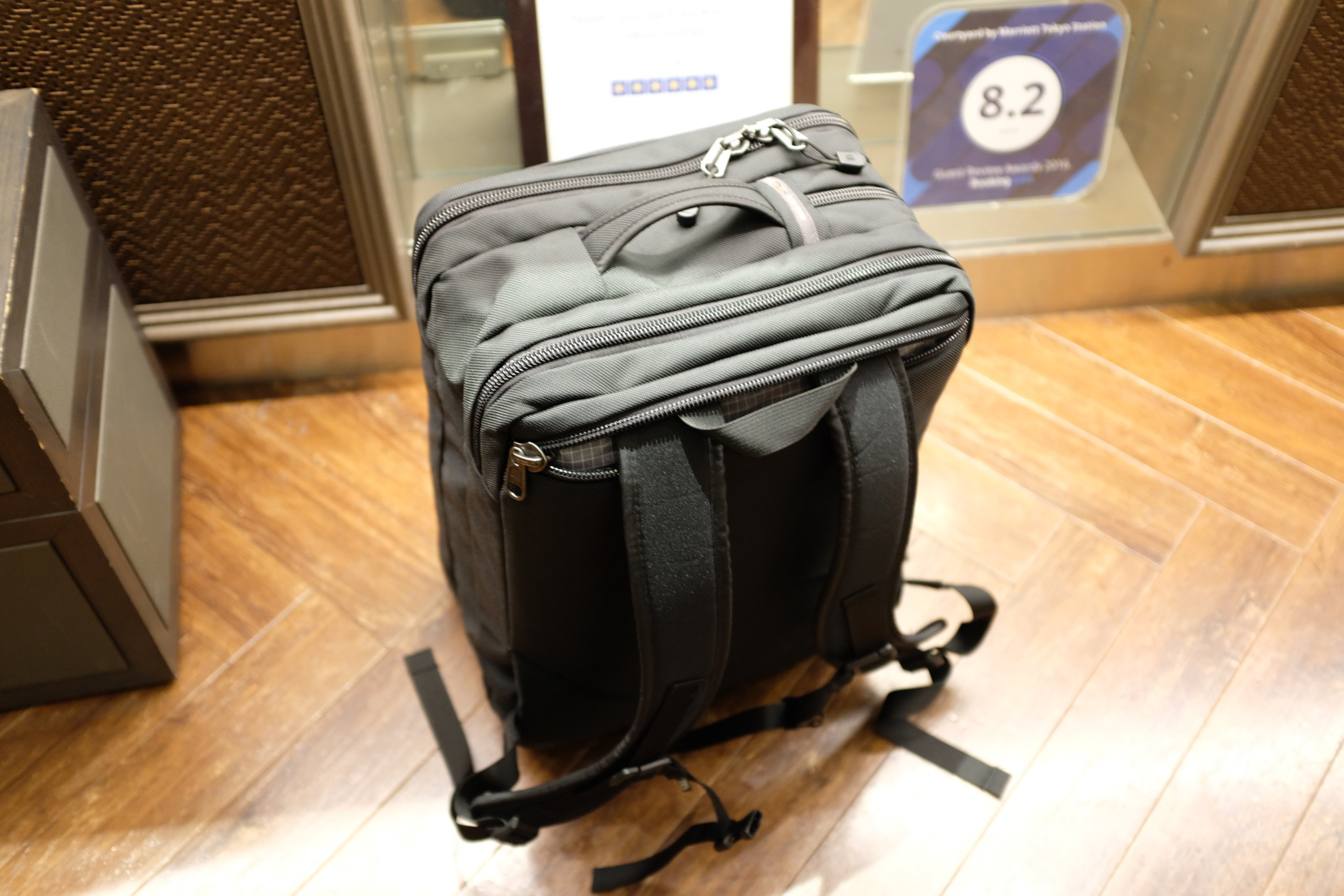 The Tri-Star can be also converted into a backpack