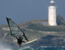 Performance website depicted as high performing windsurfer