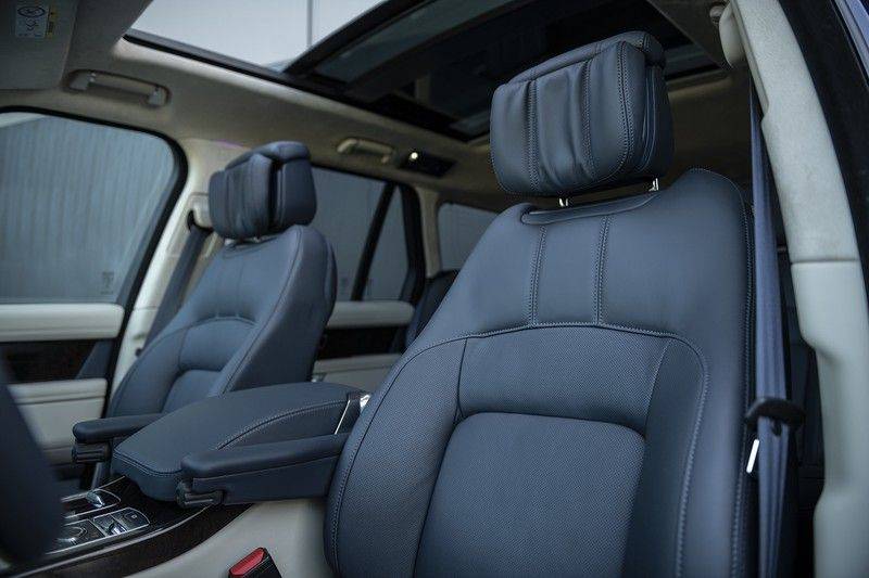 Land Rover Range Rover 5.0 V8 SC Autobiography Portofino Blue + Verwarmde, Gekoelde voorstoelen met Massage Functie + Adaptive Cruise Control + Head Up afbeelding 9