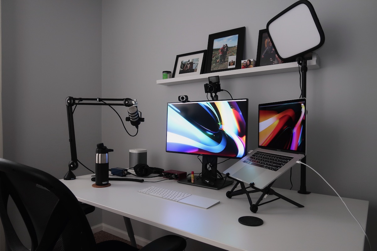 Home desktop setup