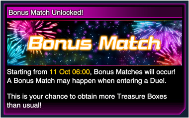 Bonus Matches