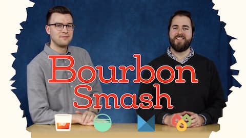 Bourbon smash
