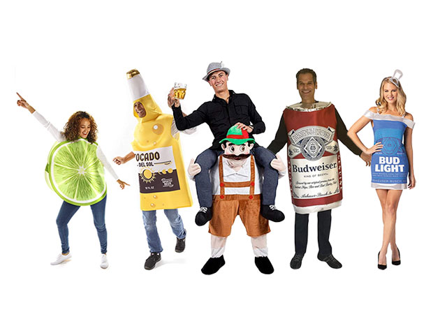 Adult-Sized Beer-Themed Costumes