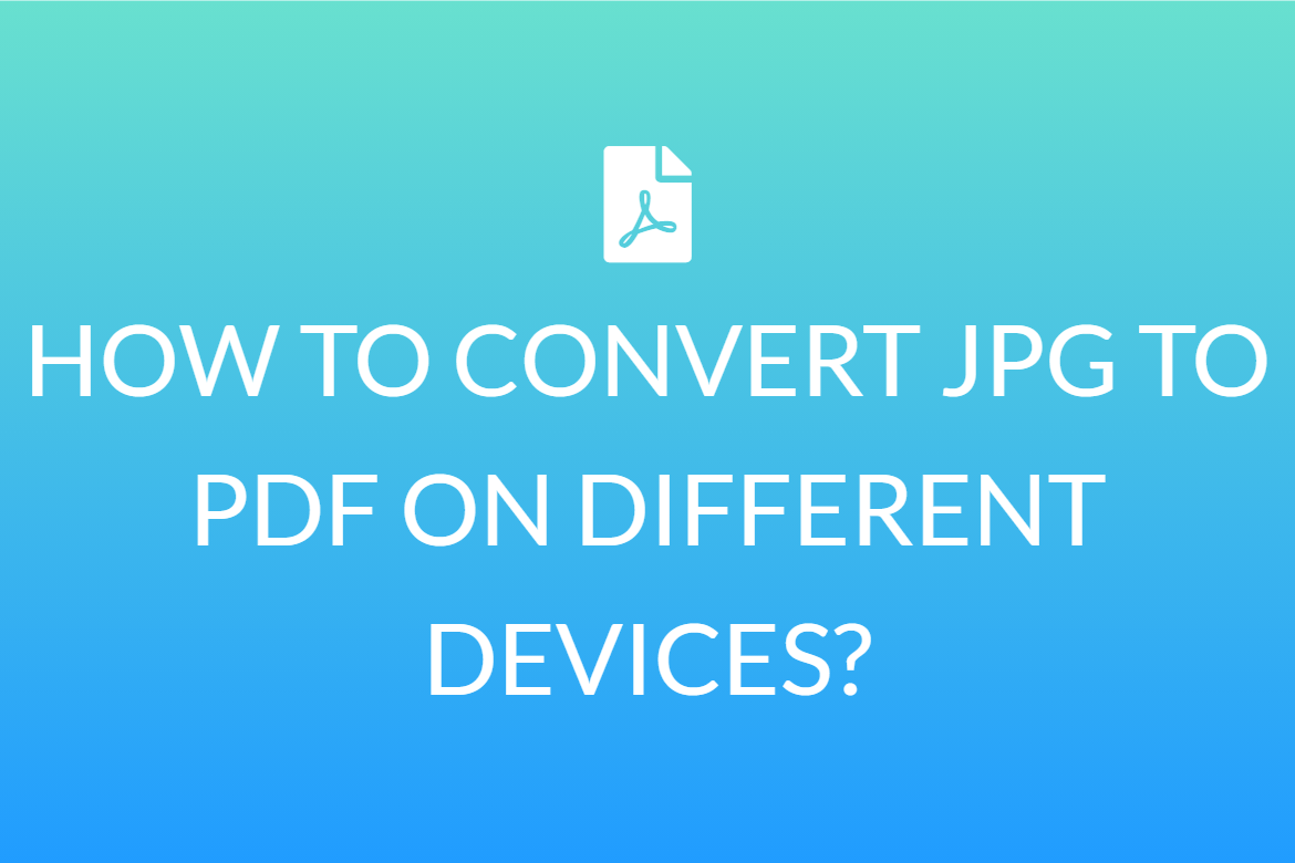 convert picture to pdf for free