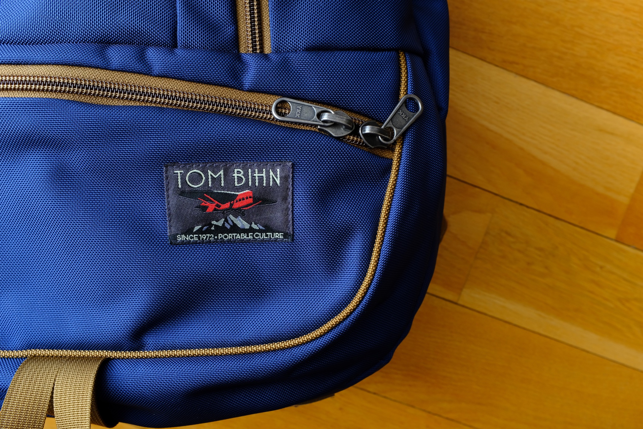 The new two zipper design