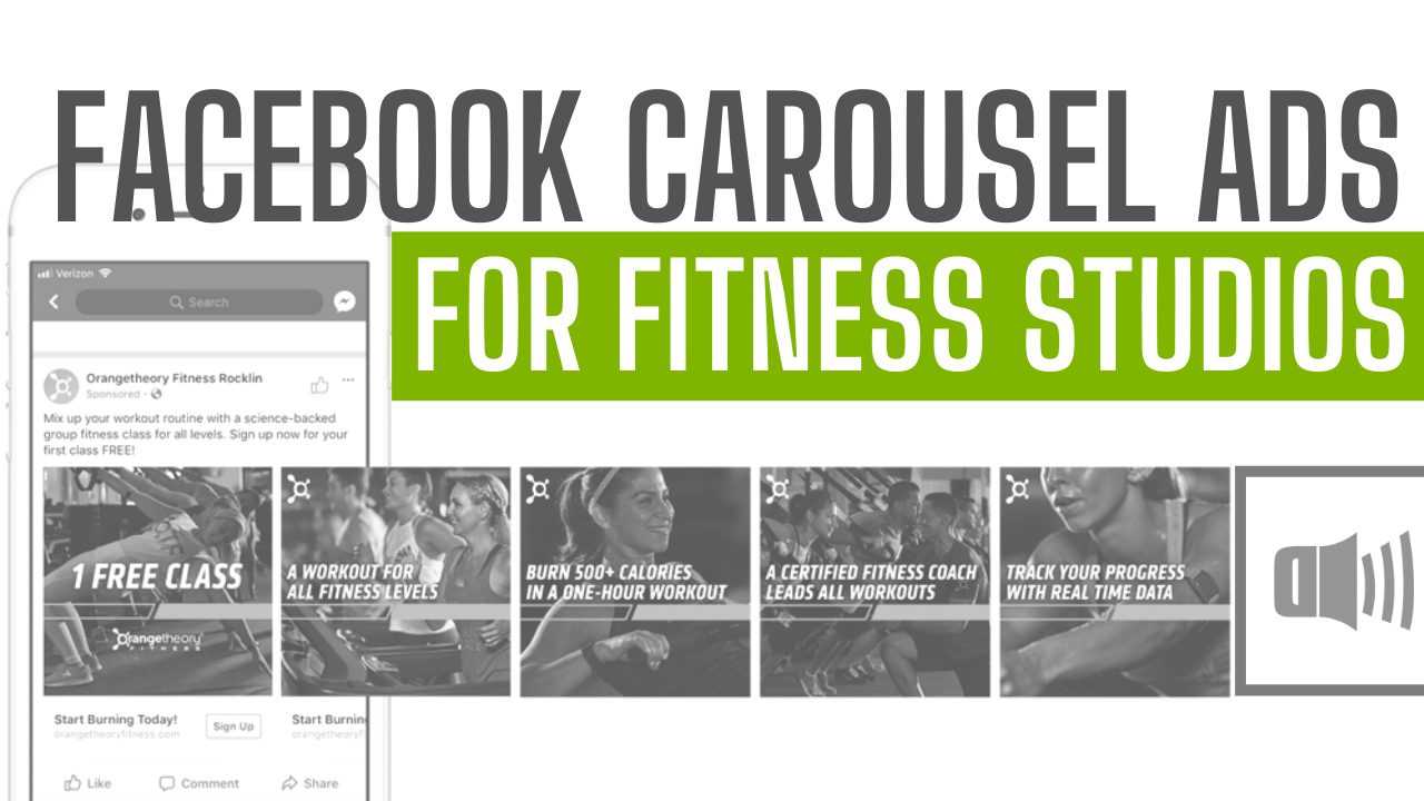 Facebook Carousel Ads for Fitness Studios Blog