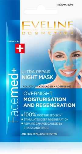 EVELINE FACEMED+ ultra-bőrmegújító éjszakai maszk 7 ml