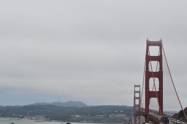 photo of Golden Gate bridge.
