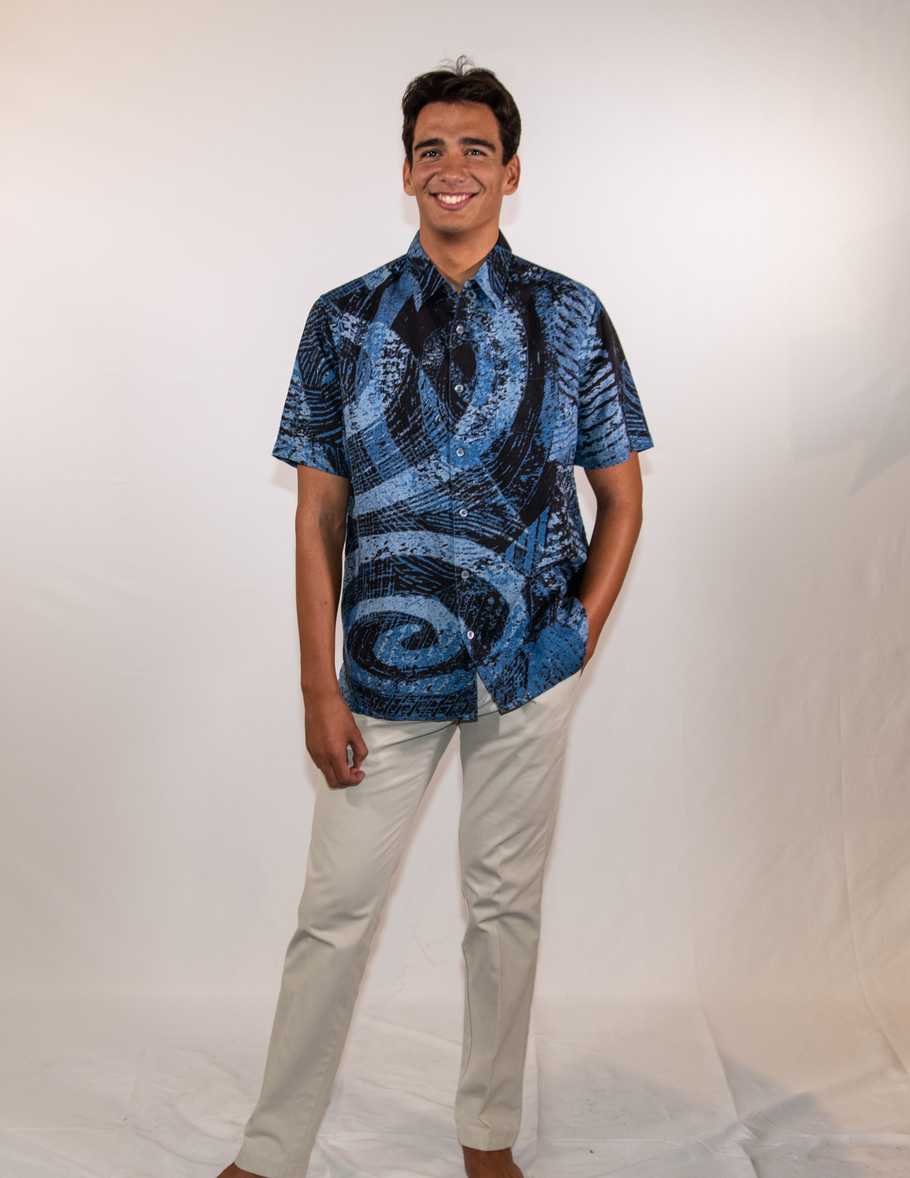 Arenui, Button-Down Aloha Shirt