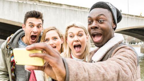 como tirar boa selfie