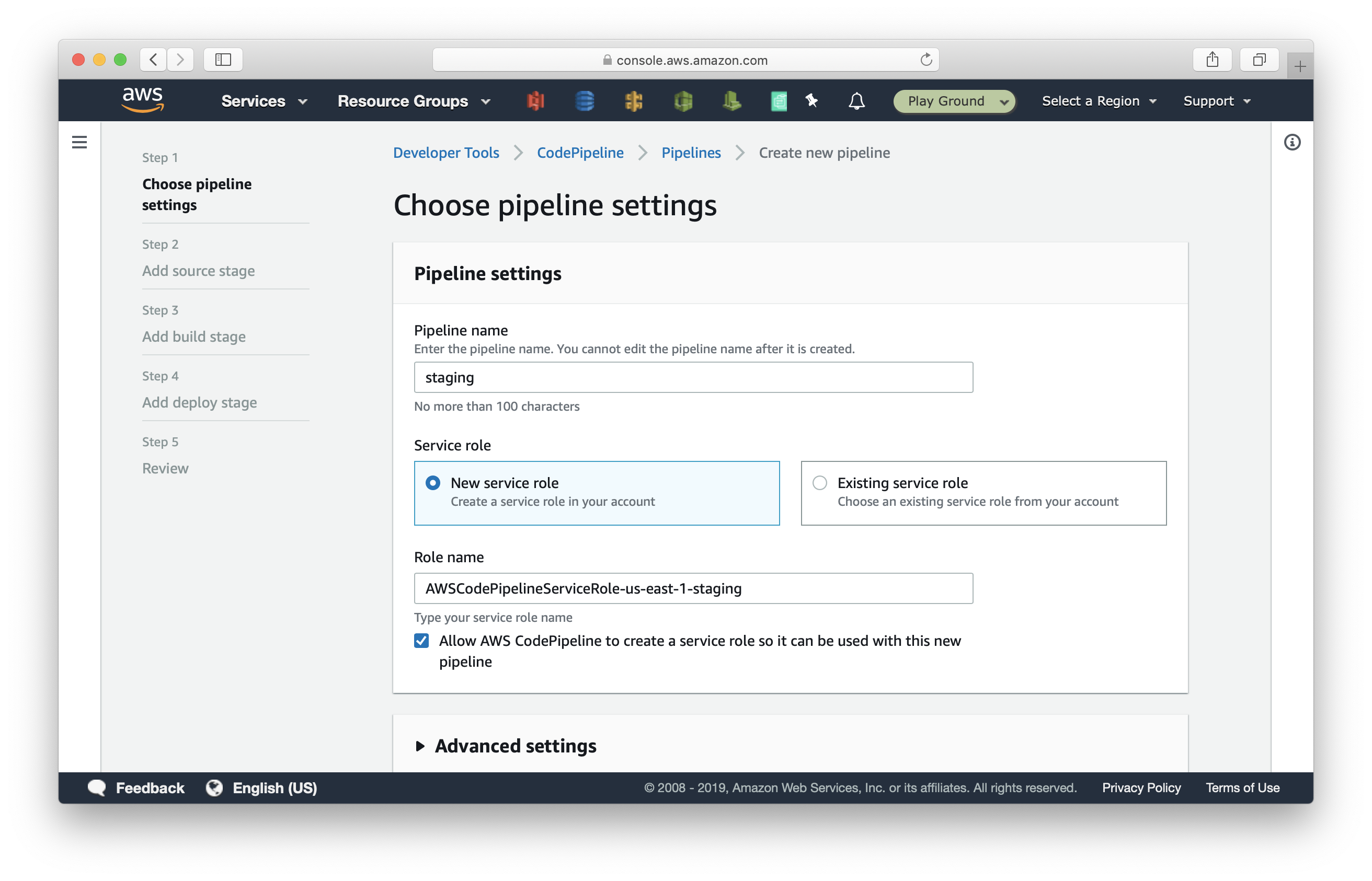 Create-new-staging-pipeline-in-CodePipeline