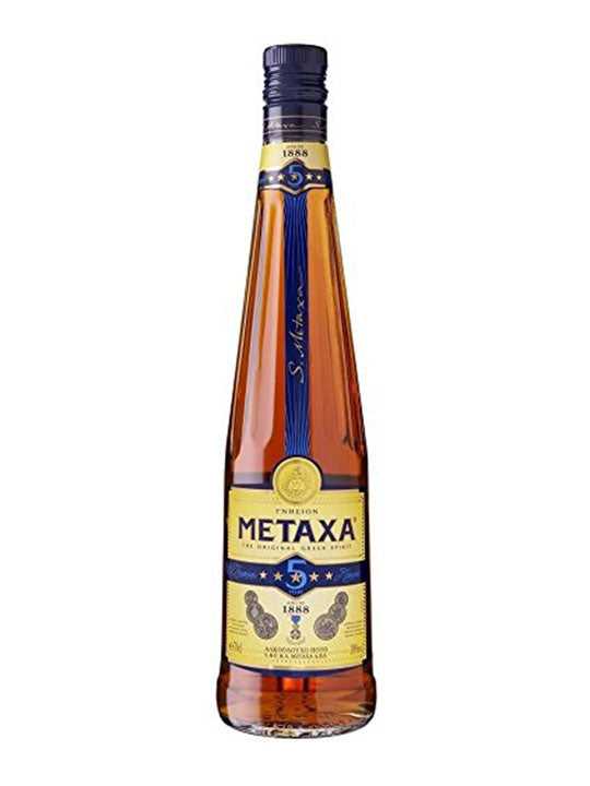 Brandy greco Metaxa 5 stelle, Epicerie-Grecque-Produits-Grecs-Brandy-Metaxa-5-étoiles
