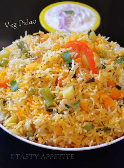 Vegetable Pulao | Tasty Appetite