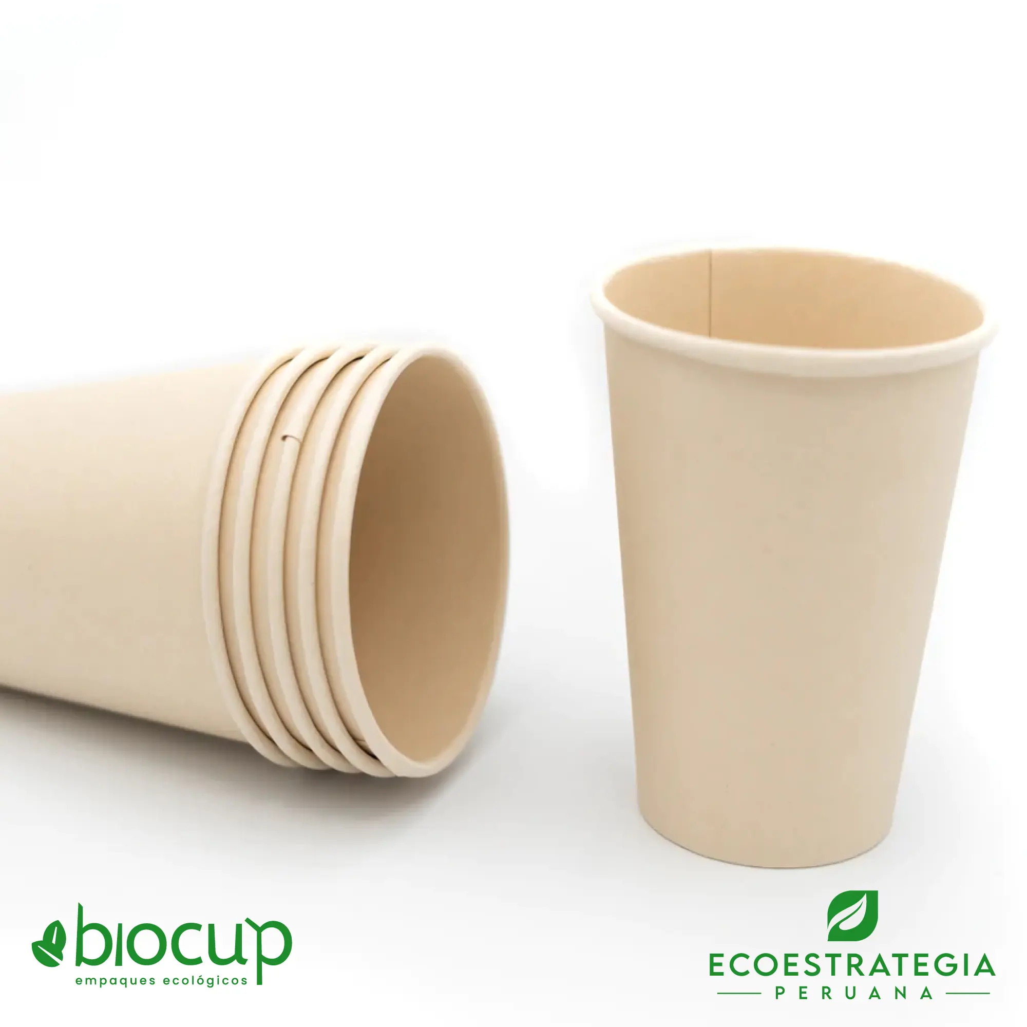 Este vaso de 16 oz es un producto de materiales biodegradables y compostables, hecho a base de fibra de bambú. Cotiza tus vasos para bebidas frías o calientes