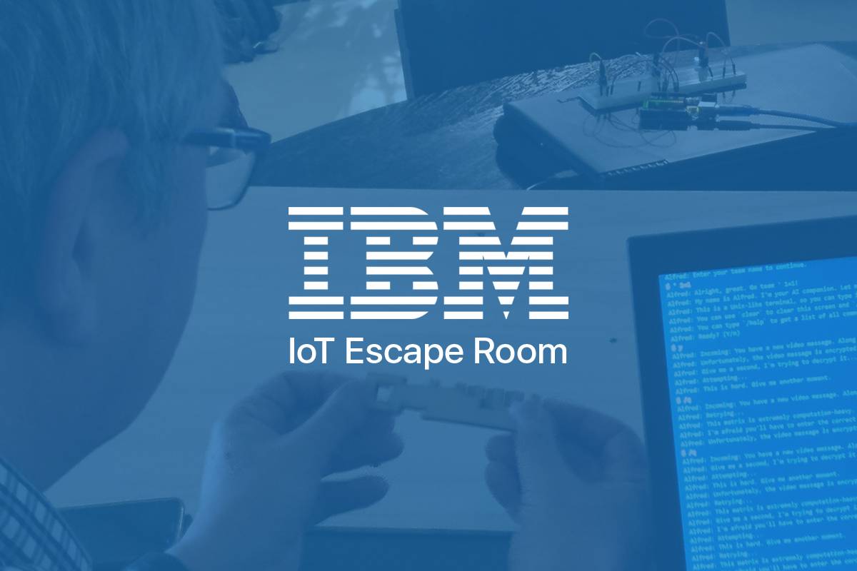 Graphic for IBM IoT Escape Room