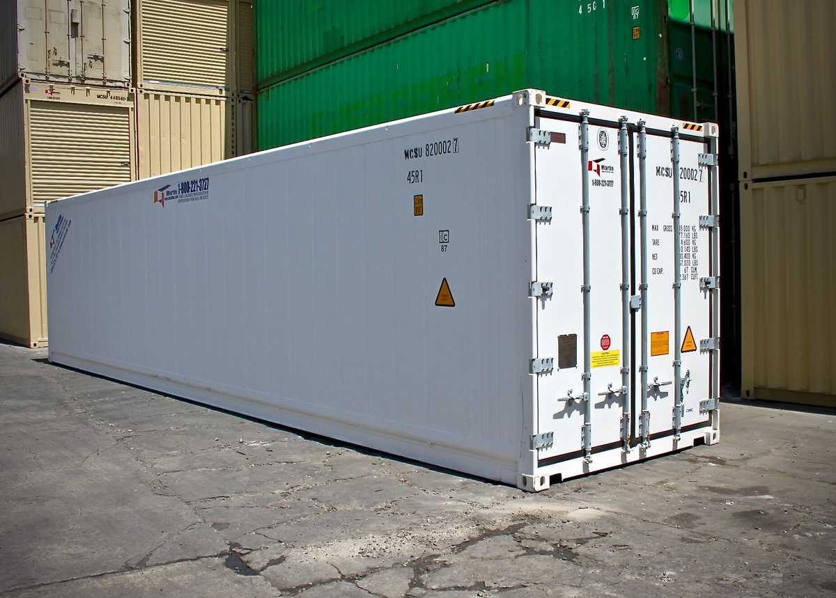 Refrigerated Container Martin Container, Inc.