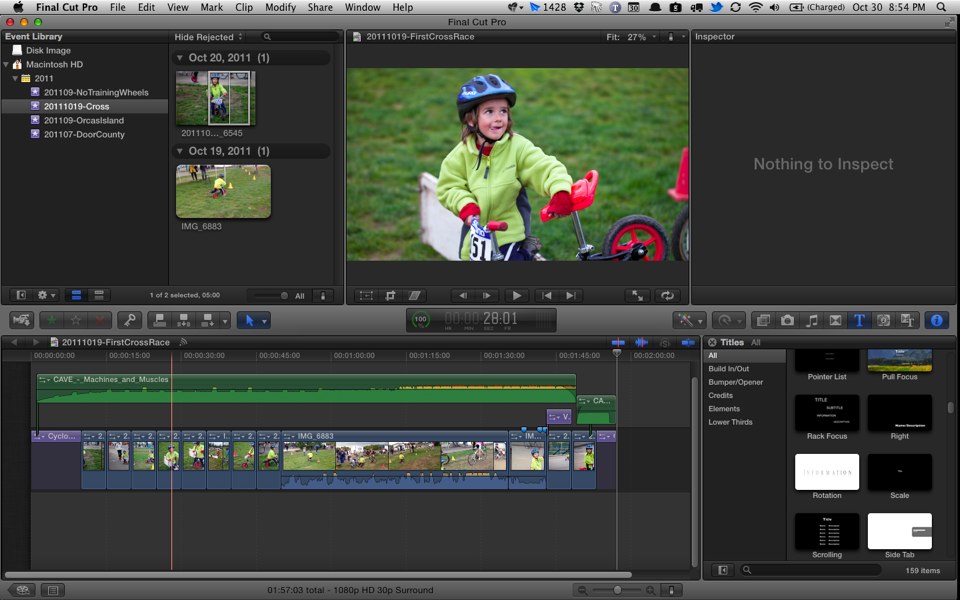 imovie vs.final cut pro