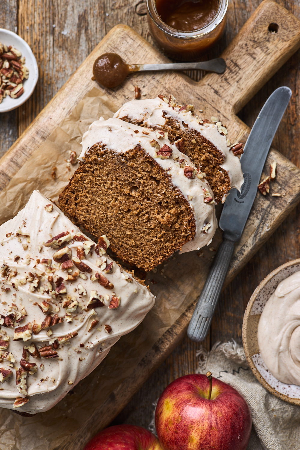 Apple Butter Spice Cake | Olive & Mango