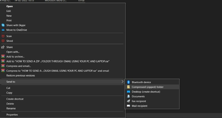 How TO SEND A ZIP FILE OR FOLDER THROUGH EMAIL USING YOUR PC AND LAPTOP   Convert To Compressed 