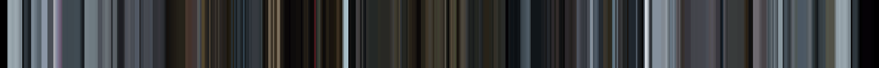 A barcode of colors from the vid I Might Be Wrong