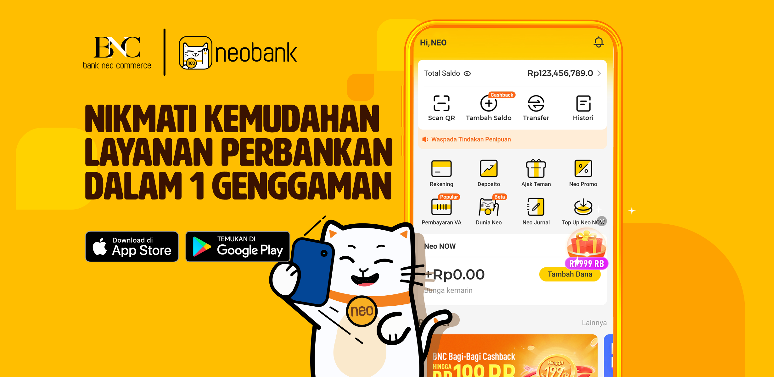 Review Bank Neo Commerce a.k.a NeoBank, BNC