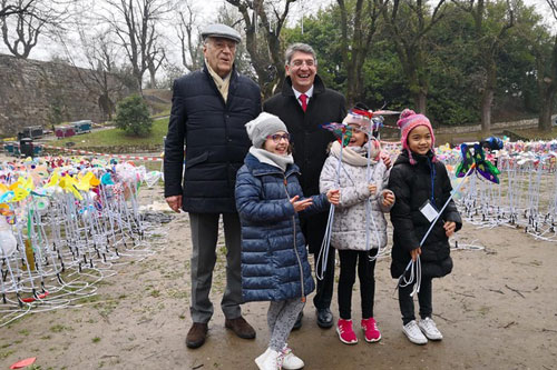 LE FARFALLE DEI BAMBINI AL BASTIONE DI SAN MARCO