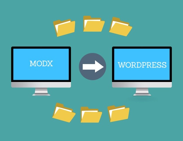 MODX site to Wordpress
