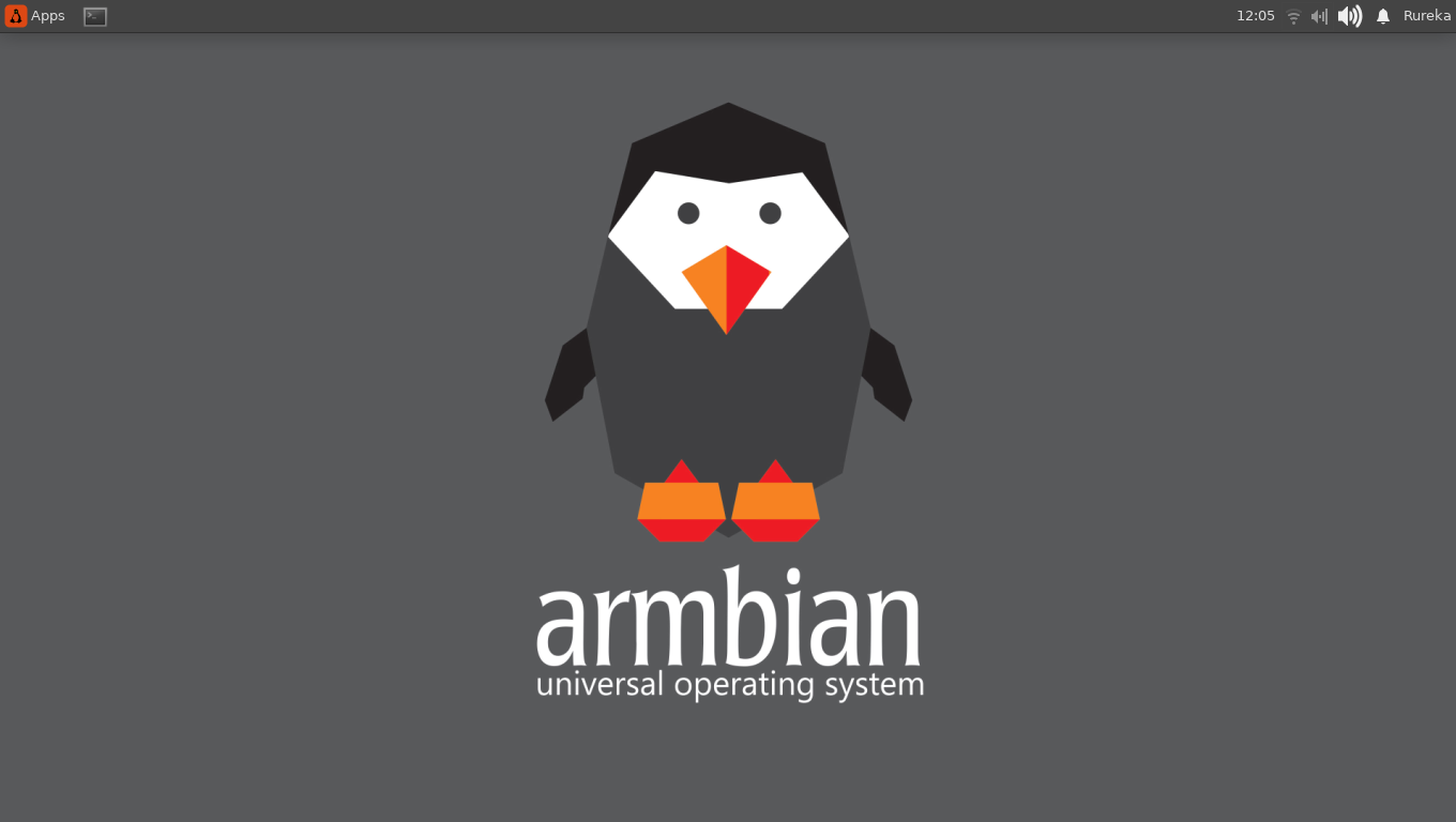 Install Armbian Linux 5.88 Ubuntu Bionic Desktop di STB HG680P