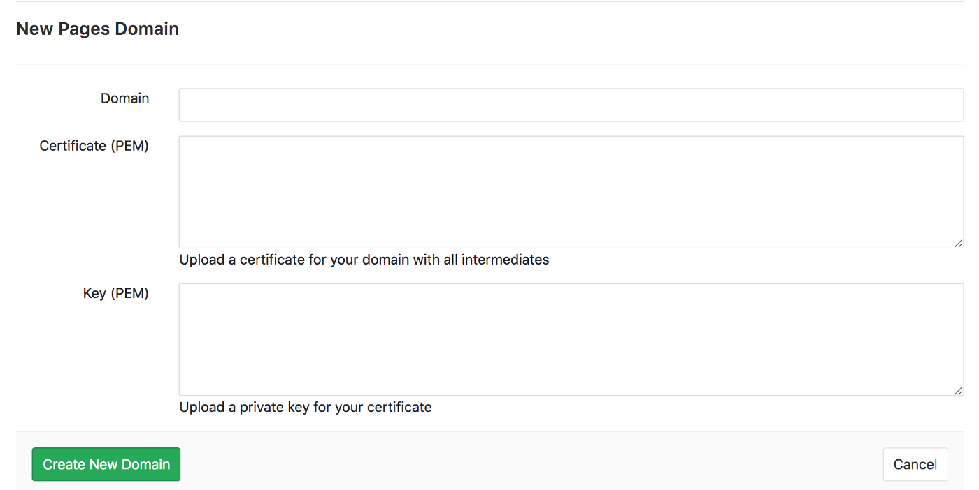Step 8: Install certificate in GitLab