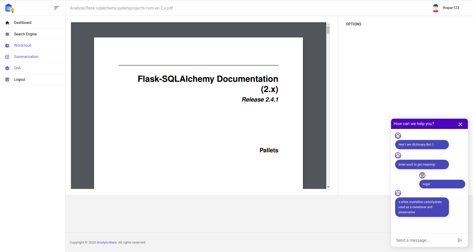 PDF Analysis Portal