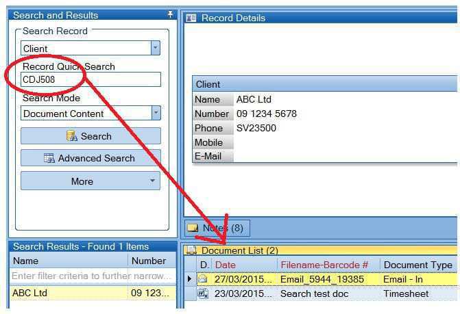 Ferret shows two documents