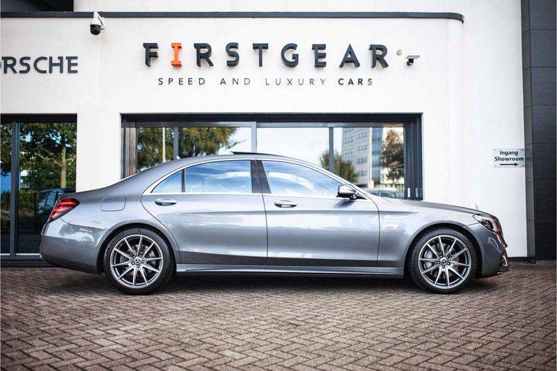 Mercedes-Benz S-Klasse S400d 4Matic AMG Lang *Distronic Plus / Pano / HUD / Burmester / Keyless / 360 Cam* afbeelding 3