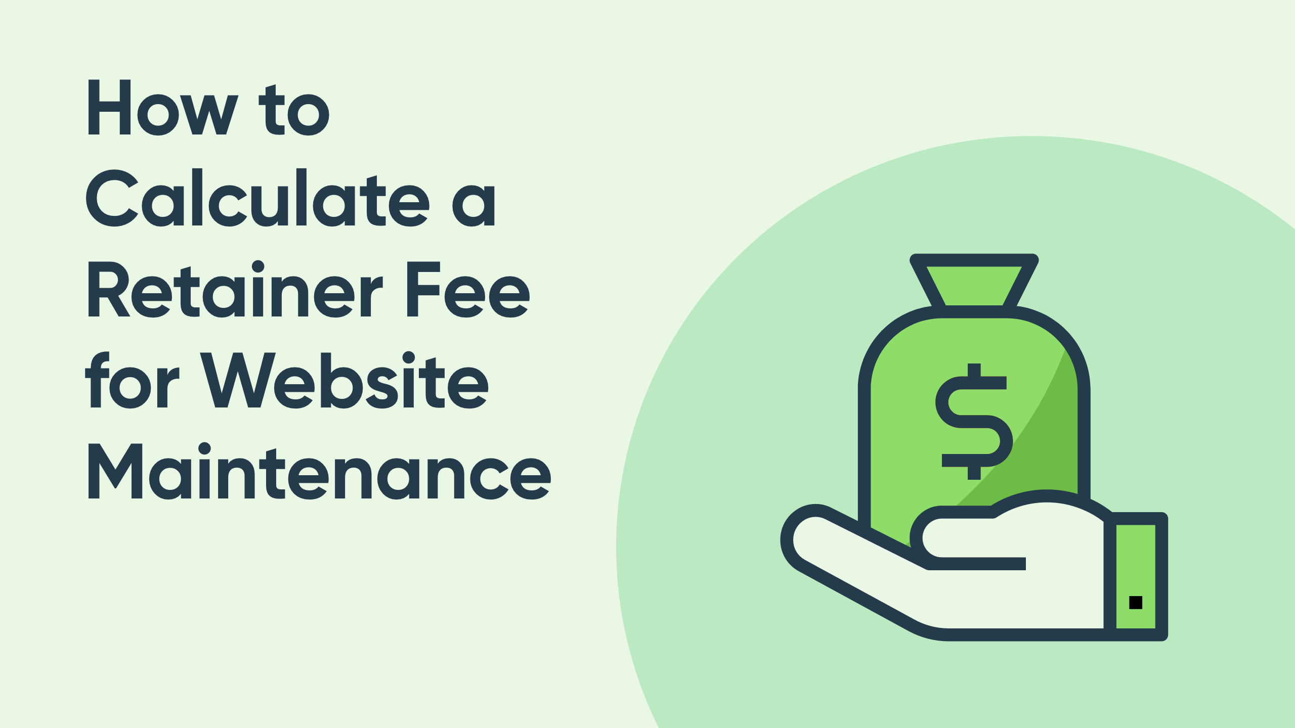 How to Calculate a Retainer Fee for site Maintenance Sitechange