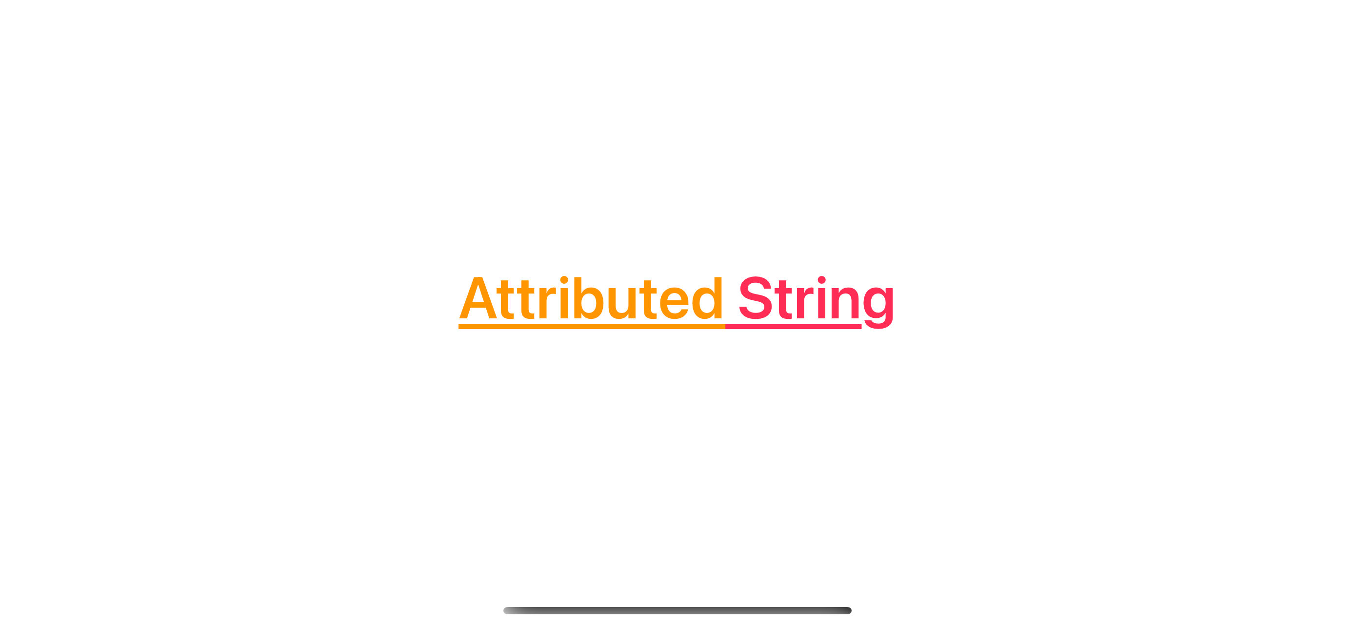 Convert between AttributedString and NSAttributedString.
