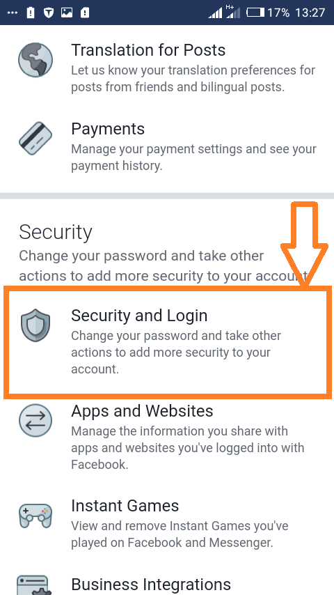 change facebook password without old password