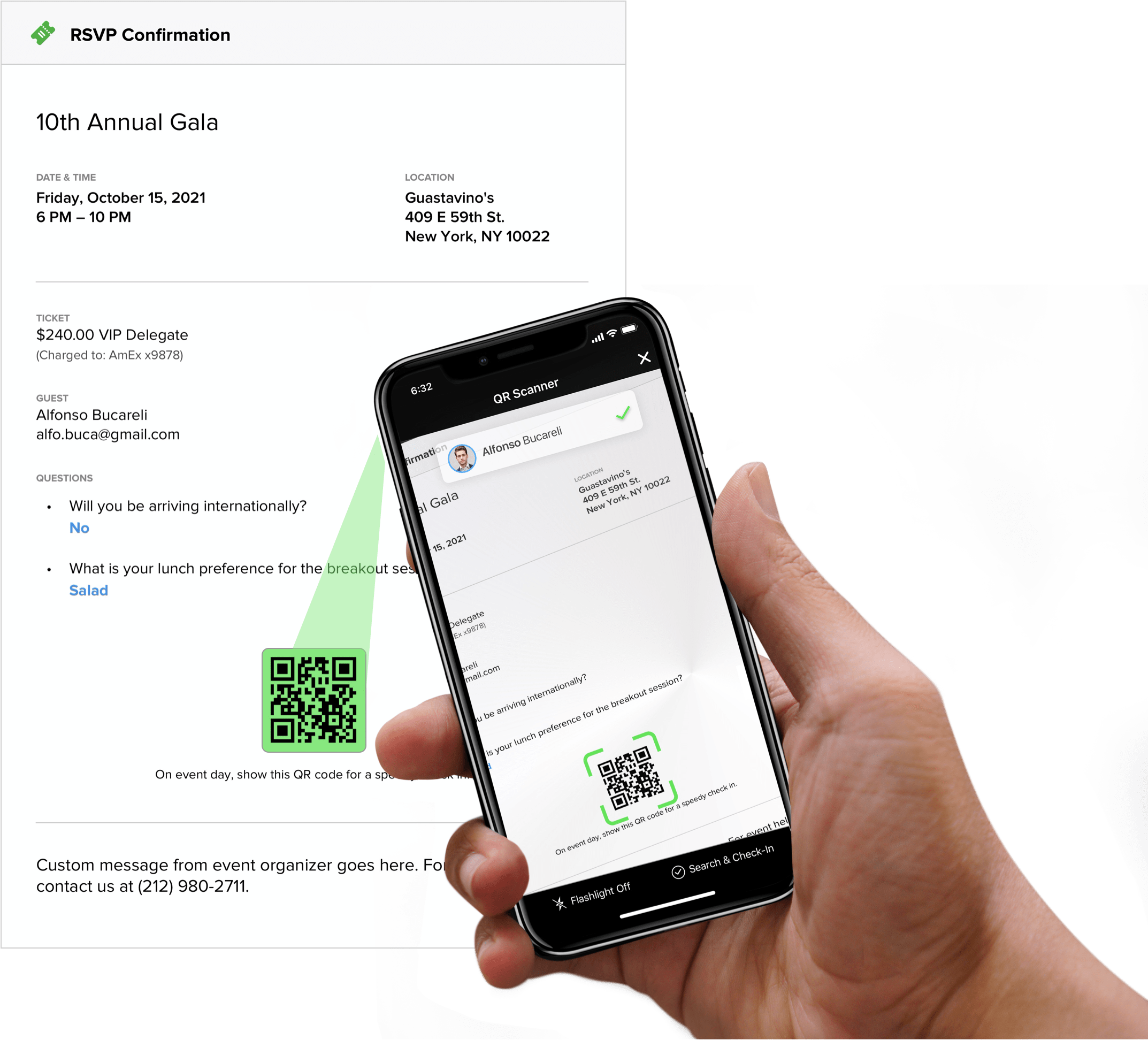 Check-In App with QR and Sync