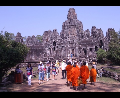 Cambodia  Angkor Monks 12