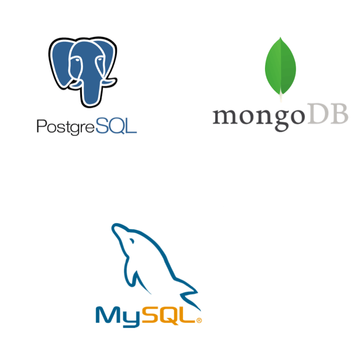 MySQL, PostgreSQL, MongoDB database backup