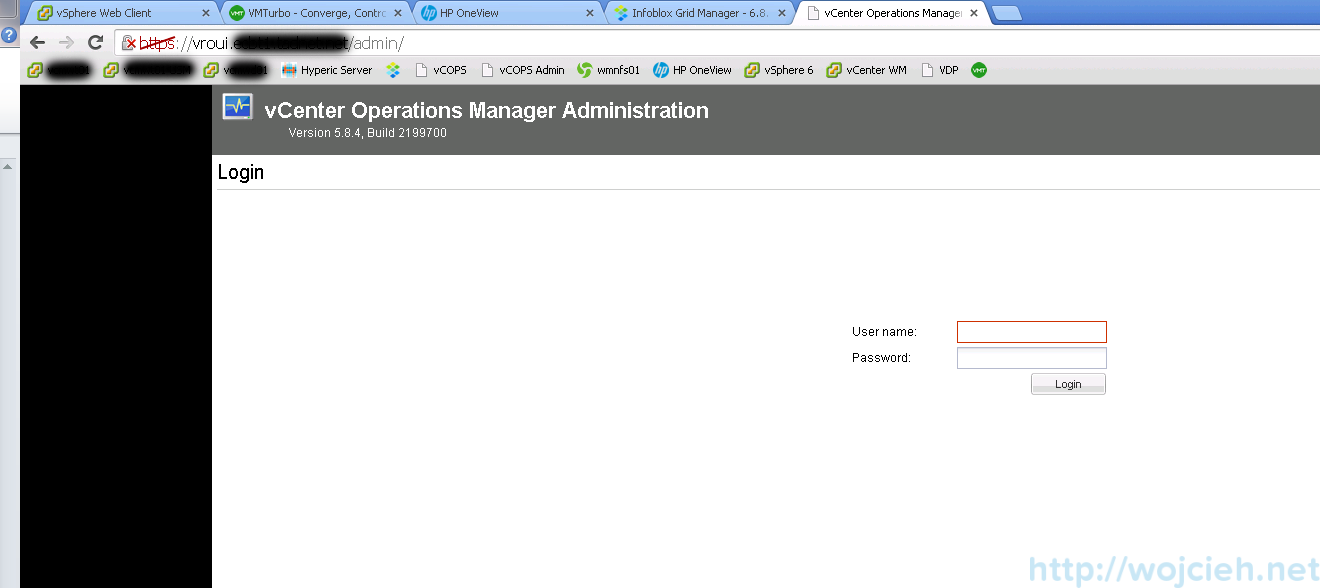 vmware vcenter operations manager