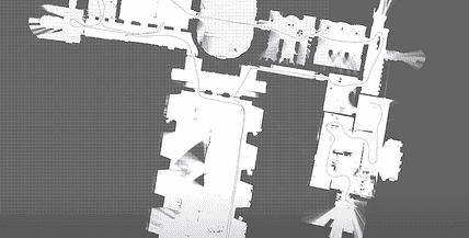 A map with Google cartographer and Ouster Lidar