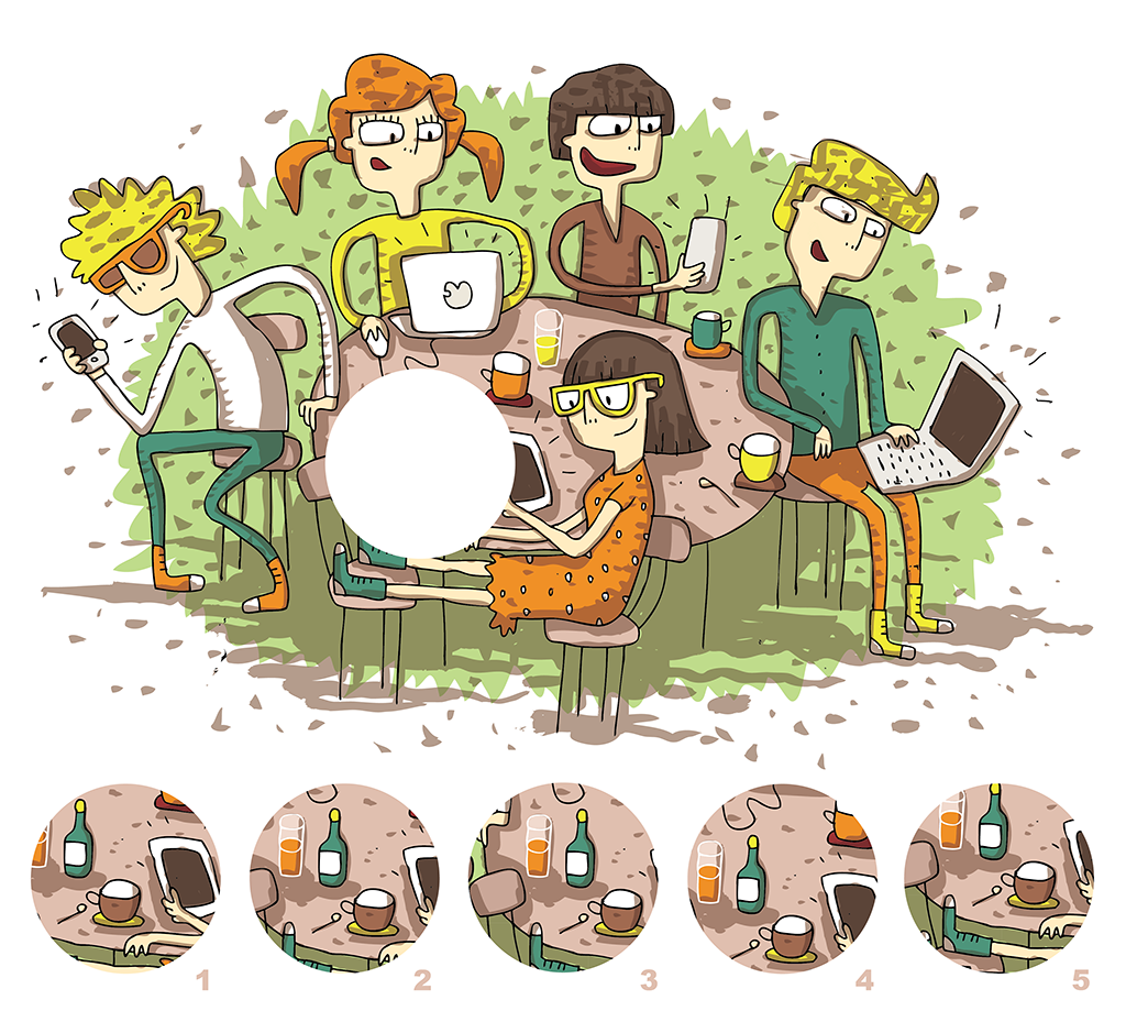 The Cafe – A Visual Matching Puzzle