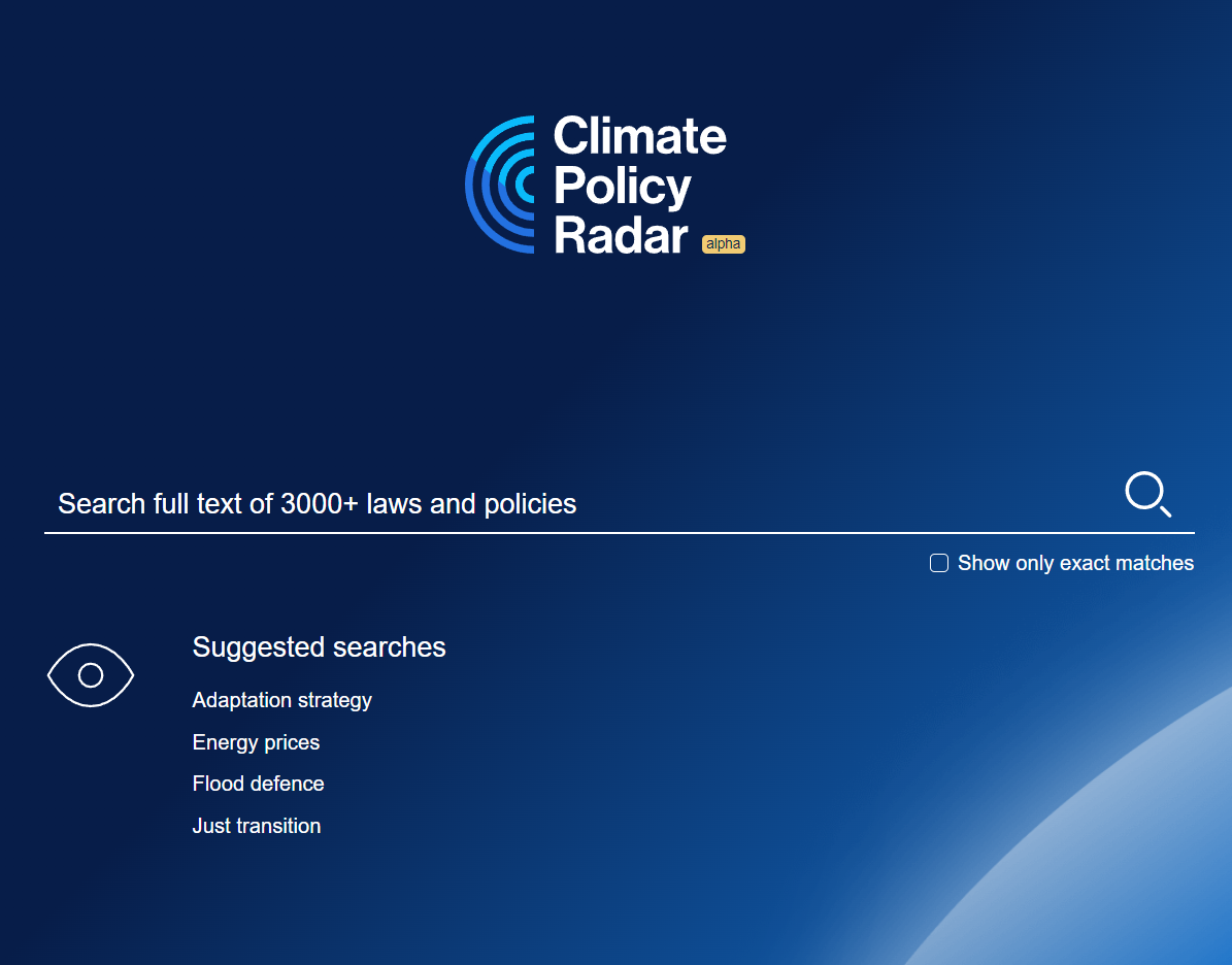 Thumbnail for New partnership launches AI-powered global climate law and policy database