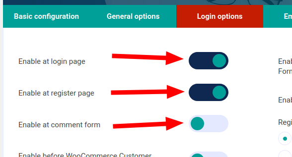 Unikname Connect for WordPress pages configuration
