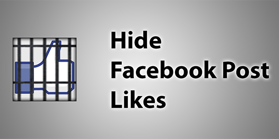 Hide Facebook Post Likes logo
