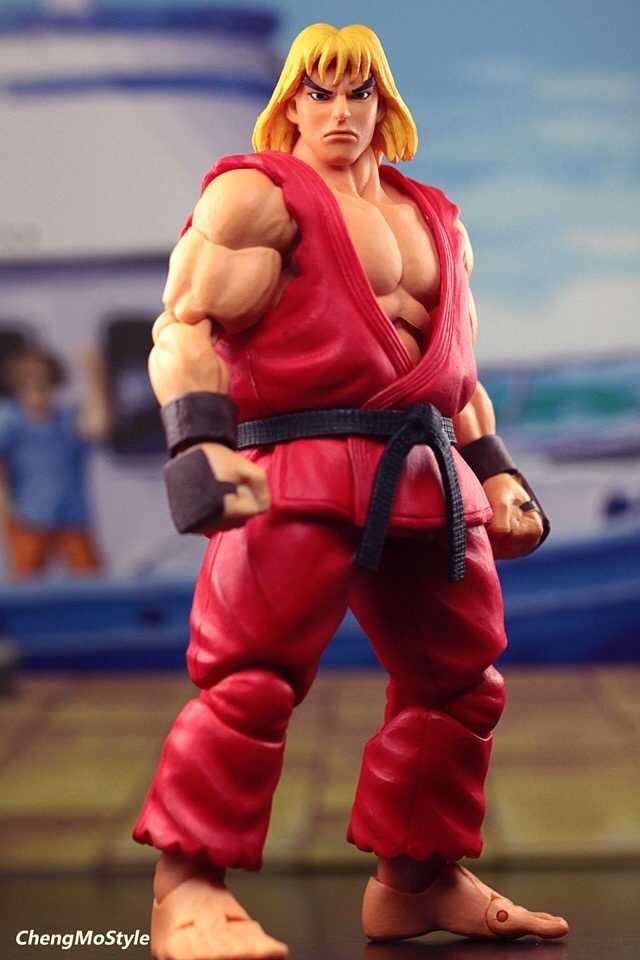 「ChengMoStyle」Street Fighter II Ken 1/12 Scale Figure | Figround