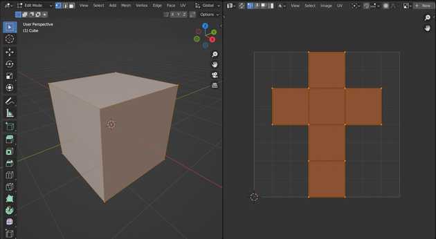 How to UV Unwrap a mesh in Blender
