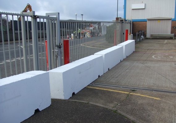 Concrete barriers